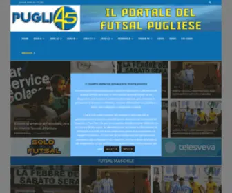 Puglia5.it(Il portale del futsal pugliese) Screenshot