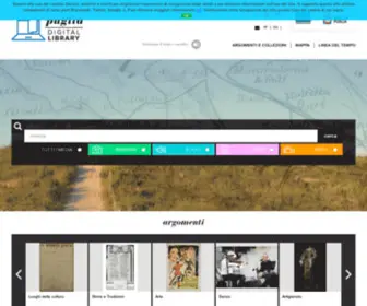 Pugliadigitallibrary.it(Puglia Digital Library) Screenshot