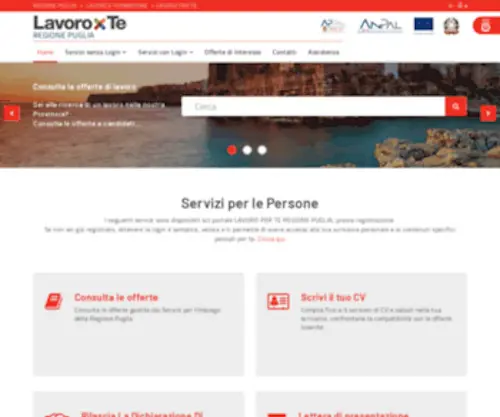 Pugliaimpiego.it(Offerte di lavoro Puglia) Screenshot