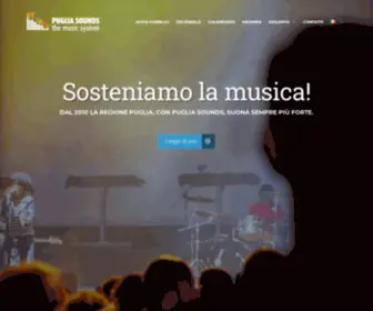 Pugliasounds.it(Puglia Sounds) Screenshot
