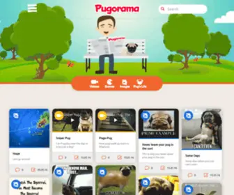 Pugorama.com(Just another WordPress site) Screenshot