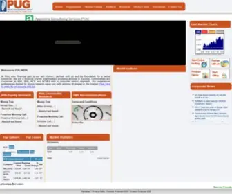 Pugsecurities.com(Stock Broking) Screenshot