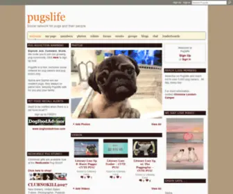 Pugslife.org(Pugslife) Screenshot