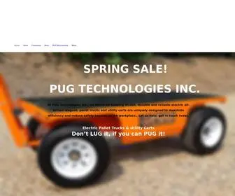 Pugtechnologies.ca(PUG Technologies Inc) Screenshot