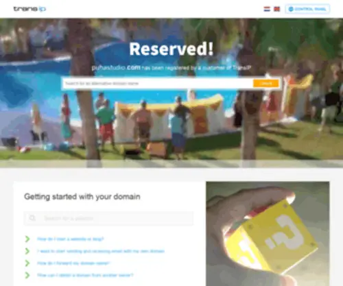Puhastudio.com(Reserved domain Bezet) Screenshot