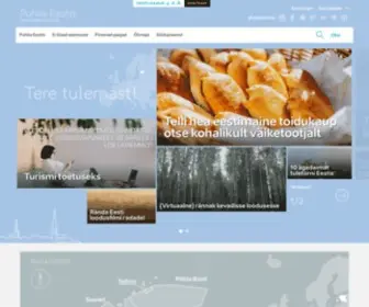 Puhkaeestis.ee(Eesti riiklik turismiinfosüsteem) Screenshot