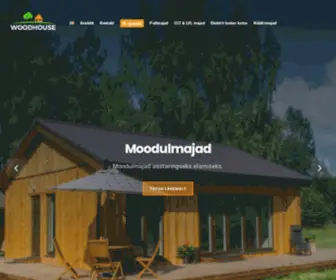 Puitmajad.ee(Estonian wooden houses) Screenshot