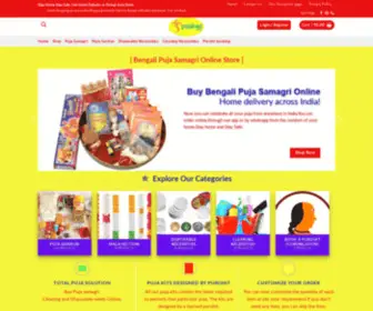 Pujabari.com(Buy bengali puja samagri or bengali puja items Online) Screenshot