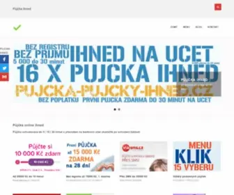 PujCka-PujCky-Ihned.cz(PujCka PujCky Ihned) Screenshot