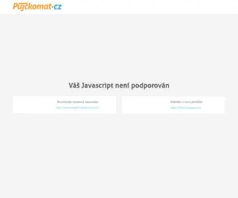PujCkomat.cz(Pozicky online) Screenshot
