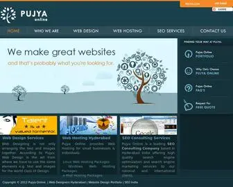 PujYa.com(Pujya Online) Screenshot