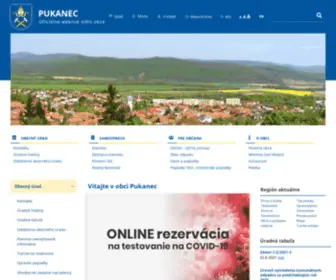 Pukanec.sk(Pukanec) Screenshot