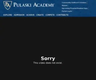 Pulaskiacademy.org(Pulaski Academy) Screenshot