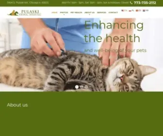 Pulaskianimalhospital.com(Pulaski Animal Hospital) Screenshot