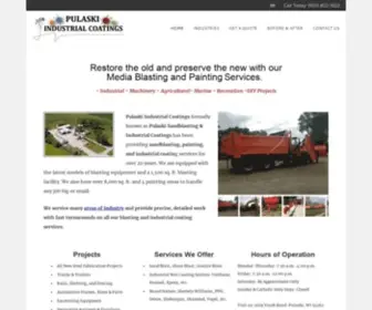 Pulaskiindustrialcoatings.com(Pulaski Industrial Coatings) Screenshot