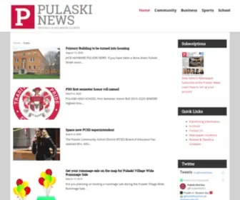 Pulaskinews.org(Pulaski News) Screenshot