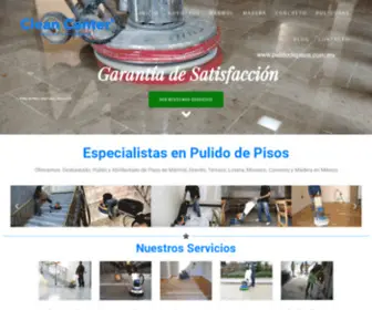 Pulidodepisos.com.mx(CLEAN CENTER) Screenshot