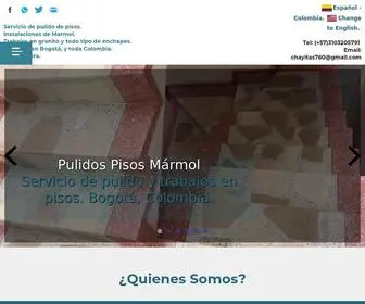 Pulidospisosmarmol.com(Mármol) Screenshot