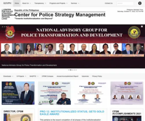 Pulis.net(Philippine National Police) Screenshot