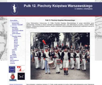 Pulk12.pl(Pułk 12) Screenshot