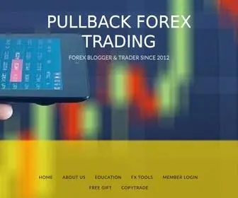 Pullbackforextrading.com(PULLBACK FOREX TRADING) Screenshot