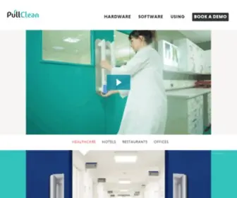 Pullclean.com(Sanitizing Door Handle) Screenshot