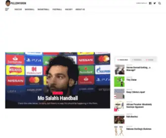 Pulledmygroin.com(Funny Sports News) Screenshot