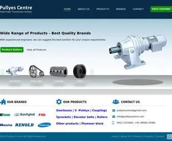 Pulleyscentre.com(Pullyes Centre) Screenshot