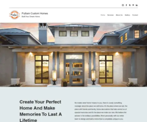 Pulliamhomes.com(Pulliam Homes) Screenshot