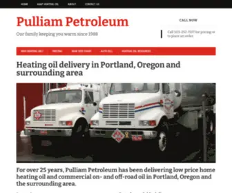 Pulliampetroleum.com(Heating Oil) Screenshot