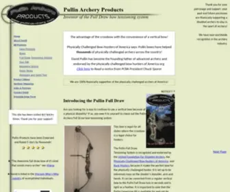 Pullinarchery.com(Pullin Archery) Screenshot