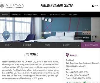 Pullman-Saigon-Centre.com(The Pullman Saigon Centre) Screenshot