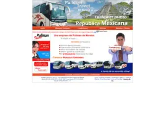 Pullmantravel.com.mx(Pullman Travel) Screenshot