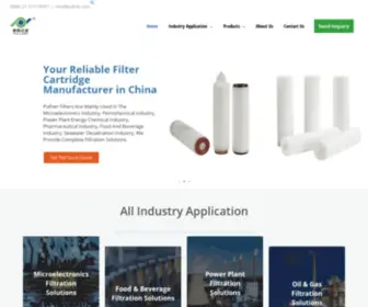 Pullner.com(Top Filters Manufacturer in China) Screenshot