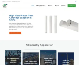 Pullnerfilter.com(Top Filters Manufacturer in China) Screenshot