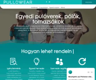 Pullowear.hu(Főoldal) Screenshot