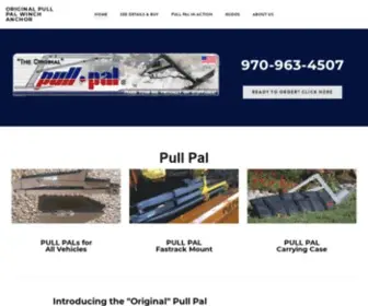 Pullpal.com(Pull-Pal winch anchor for 4x4, Jeep, ATV, off-road, all-terrain-vehicle, military, D.O.D., Department of Defense) Screenshot
