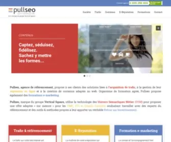 Pullseo.com(Agence de référencement web) Screenshot