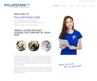 Pullupstand.com(The BannerStand People (Singapore)) Screenshot