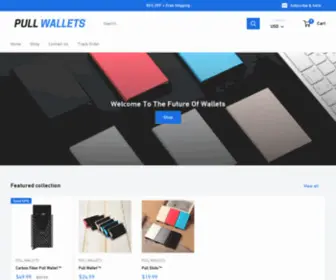 Pullwallets.com(Pull Wallets) Screenshot