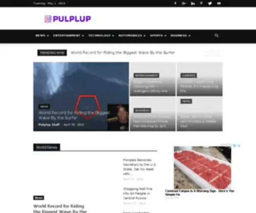 Pulplup.com(Pulplup) Screenshot