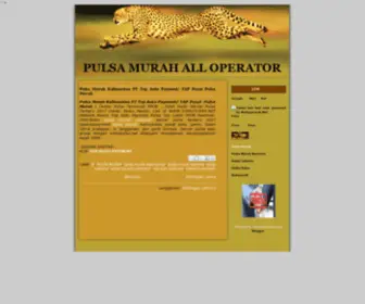 Pulsa156.blogspot.com(PULSA MURAH ALL OPERATOR) Screenshot