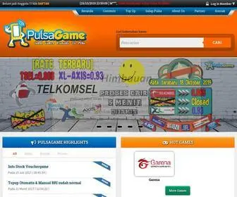Pulsagame.com(Voucher Game Online Termurah) Screenshot
