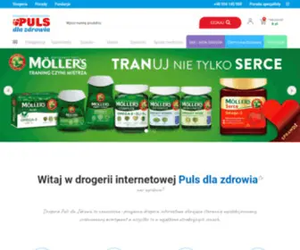 Pulsdlazdrowia.pl(Wysyłkowa apteka online Szczecin) Screenshot