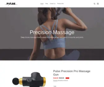 Pulse-Precision.com(Pulse Precision Professional At Home Massage Gun) Screenshot