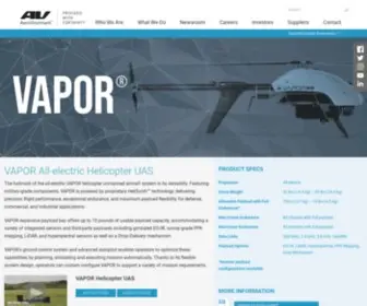 Pulseaero.com(AeroVironment, Inc) Screenshot