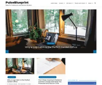 Pulseblueprint.com(We help you understand how to get ahead at work) Screenshot