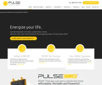 Pulseequine.com(Pulse Centers EQ) Screenshot