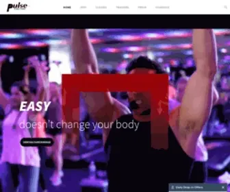 Pulsefitnessstudio.com(The hottest new fitness studio in LA) Screenshot