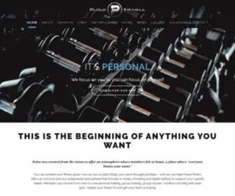 Pulsefitnesstraining.com(Pulse Fitness Training) Screenshot